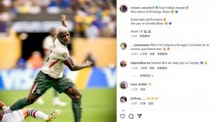 并无大碍？凯塞多社媒庆祝晋级：很棒的团队表现，我们周日再见